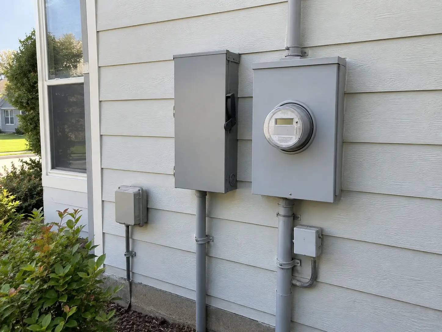Example main disconnect and service equipment photo